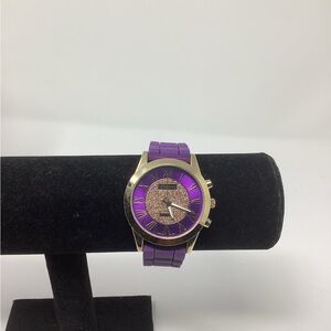 Purple and Gold Women's Watch